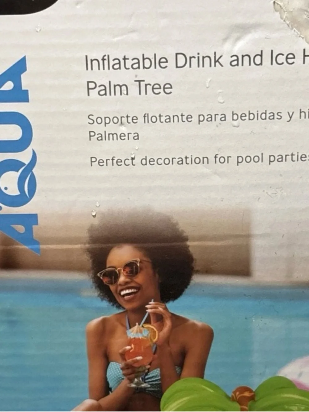Crane Floating Drink and Ice Holder Palm Tree